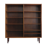 Poul Hundevad scandinavian rosewood bookcase, Denmark 1960s