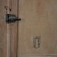 Parisian cabinet in raw wood