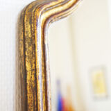 Golden vintage mirror 117x23cm