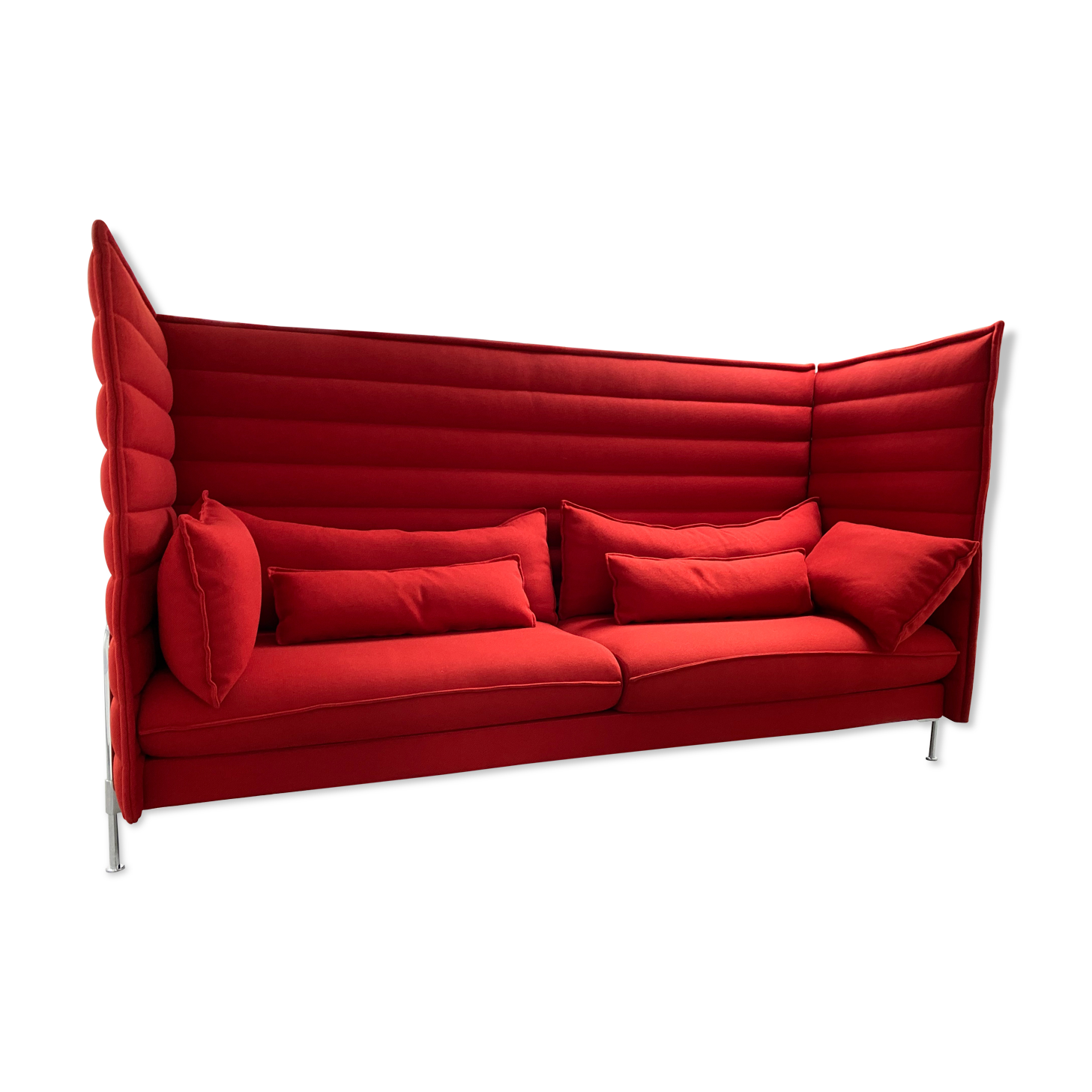 Sofa 3/4 seat design Ronan & Erwan Bouroullec 2015 editions vitra, model alcove plume contract
