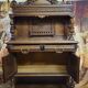 Antique walnut sideboard – Renaissance / 19th century style
