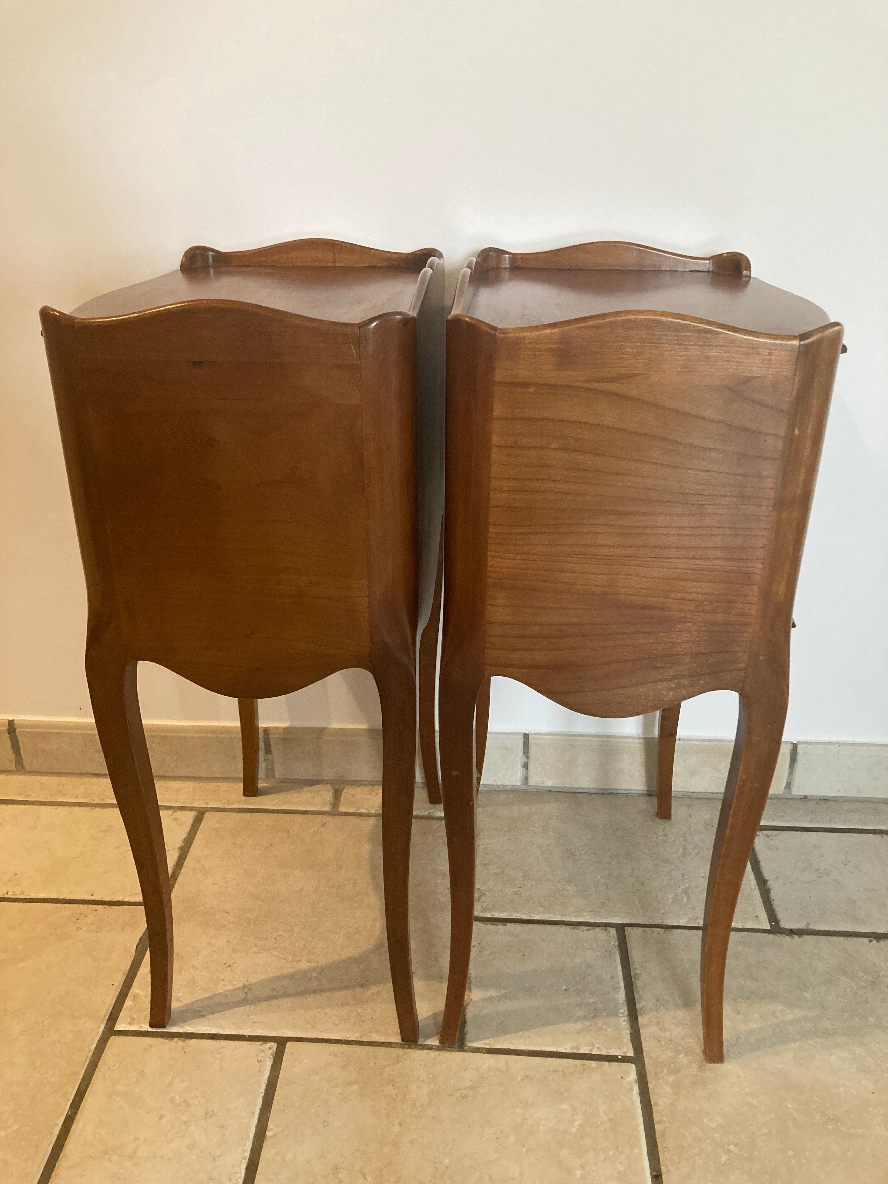 Pair of bedside louis XV