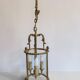 Pair of bronze lanterns in Louis XVI style
