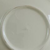 Set of 6 flat plates in speckled stoneware Italy