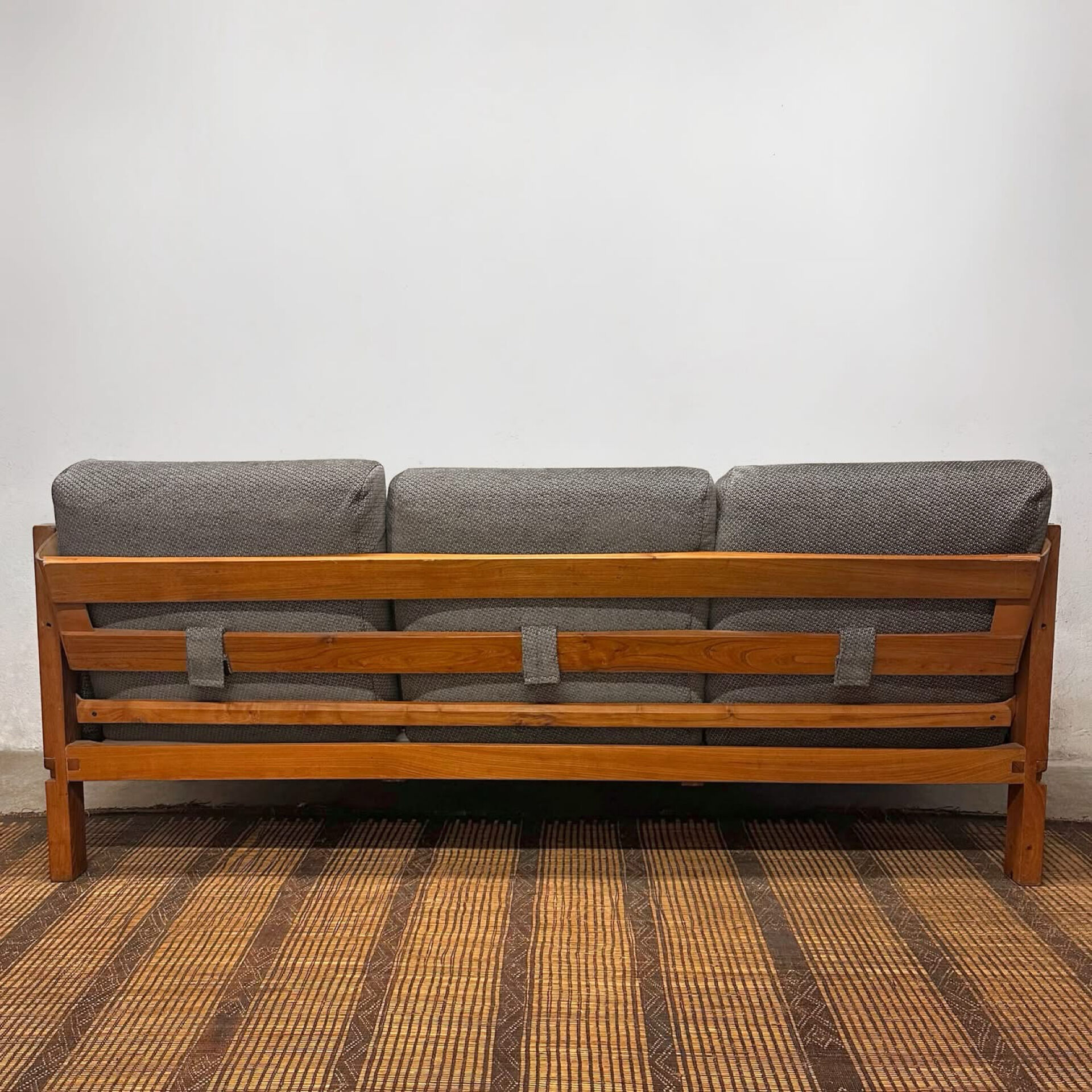 S32 sofa & its S15 armchair by Pierre Chapo, France, 1966