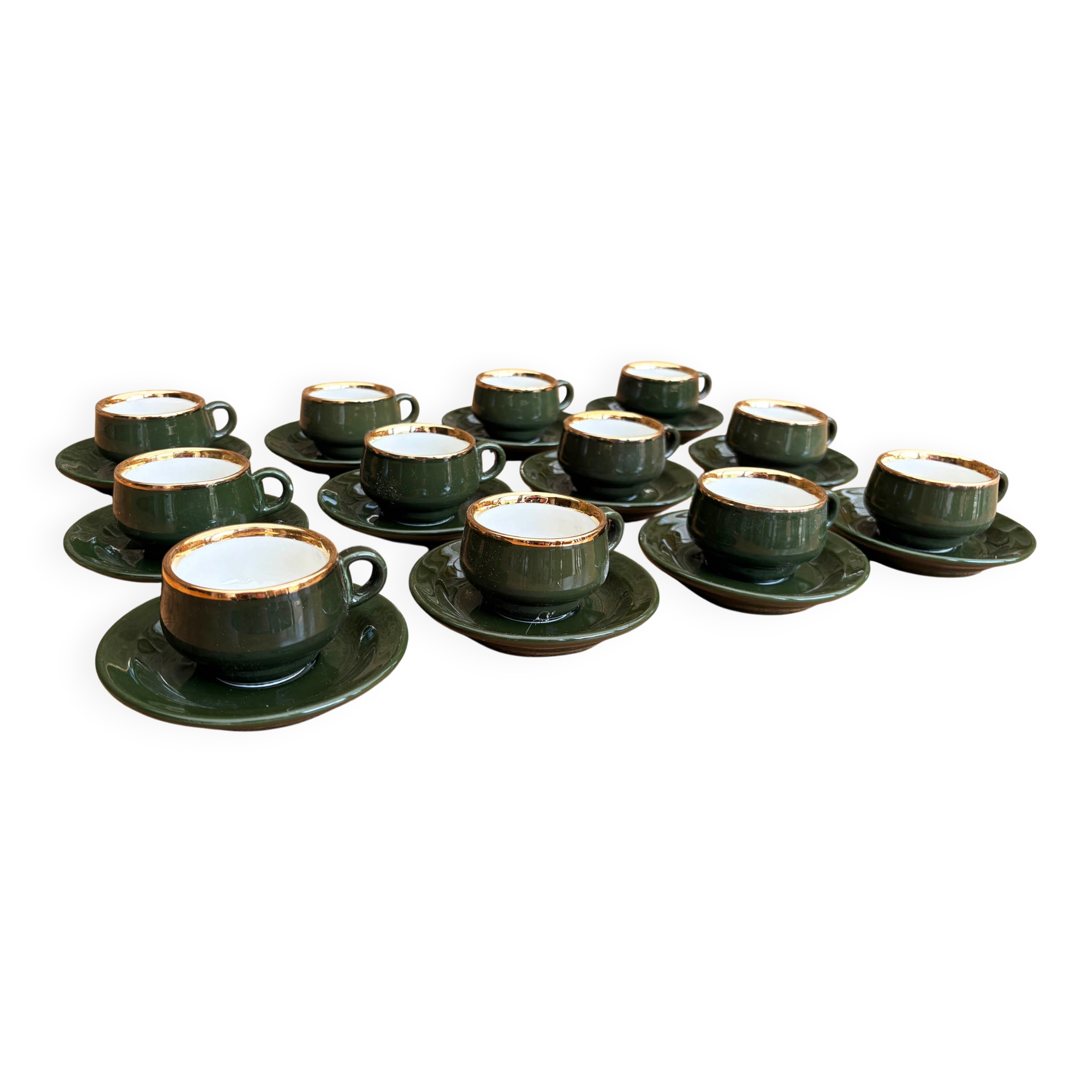 Coffee service for 12 cups "Helvetia Express" — Parisian bistro