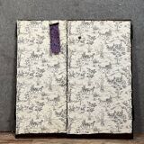 Louis XV period Provençal woodwork facade in solid walnut circa 1750