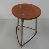 Tabouret métallique industriel