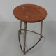 Tabouret métallique industriel