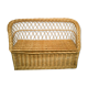 Banc coffre en osier
