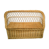 Banc coffre en osier