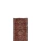 Vintage Turkish hallway rug 84x388 cm