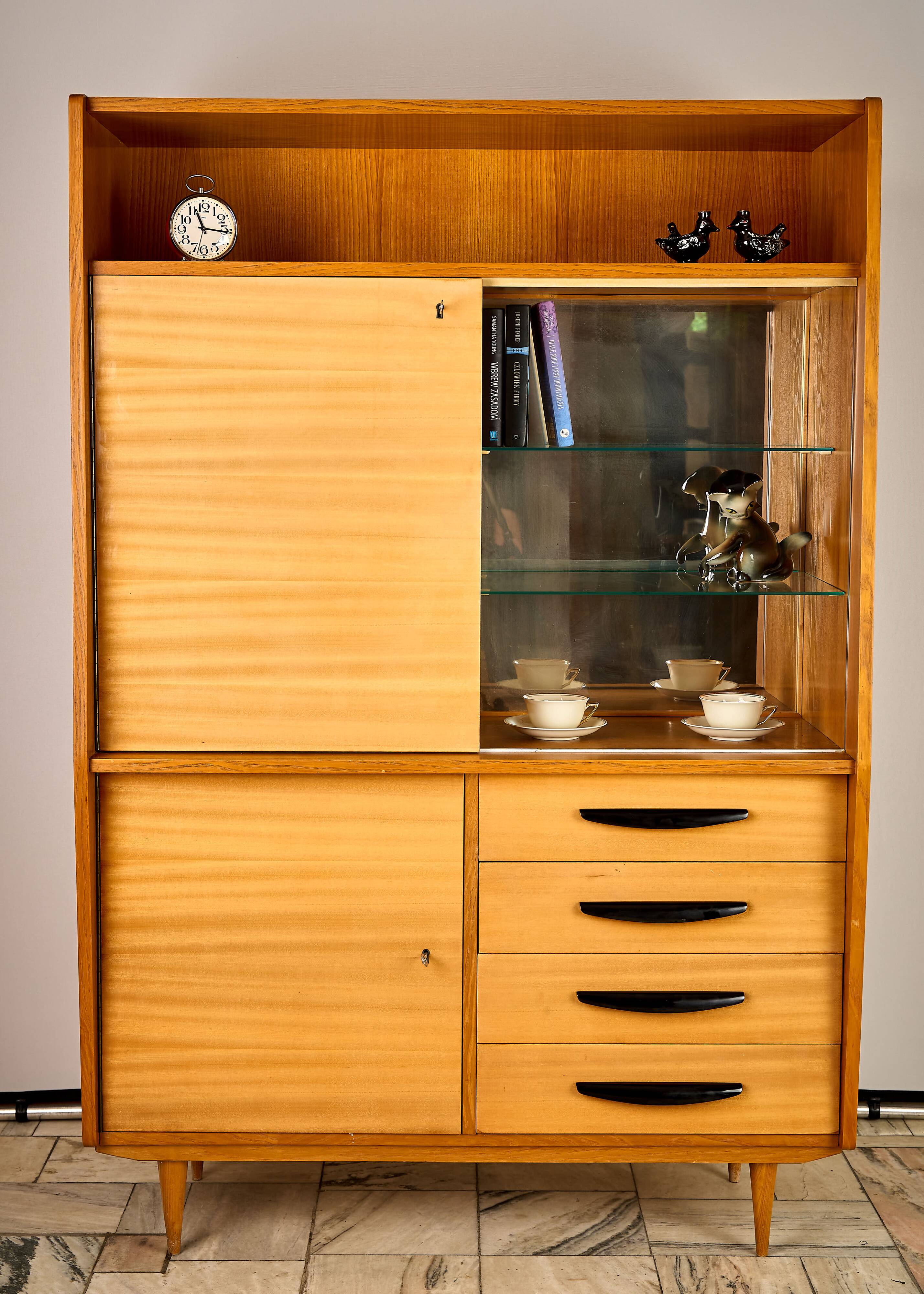 Mid-Century Cabinet 1960s Czechoslovakia