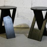 Pair of Suzy stools designed by Adrian Reed 1980