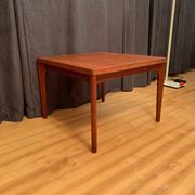 Coffee table by Henning Kjærnulf, Vejle Stole & Møbelfabrik, Denmark, 1960s.