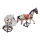 Sulky metal carousel two-seater 50s