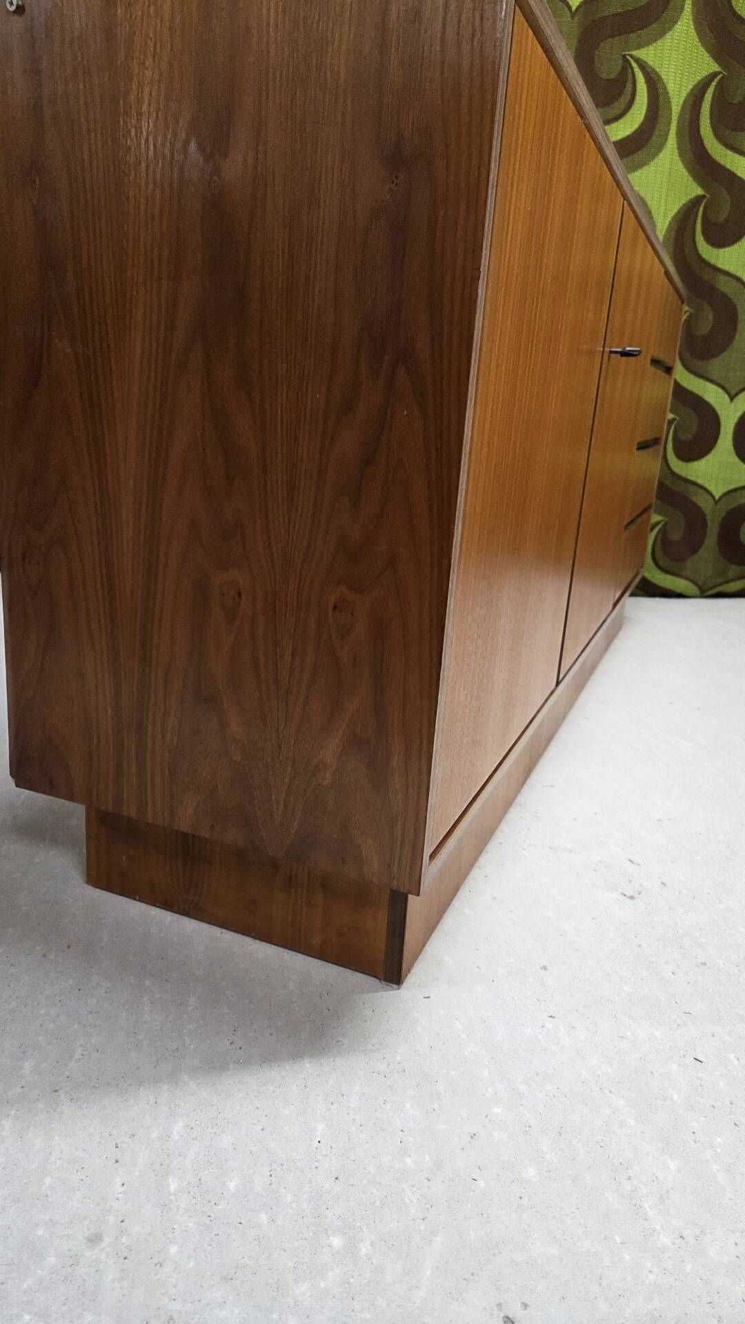 Enfilade allemande  teck  vintage 1960