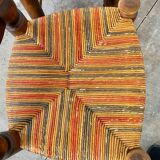 Four stuffed Breton chairs from the 20s and 30s