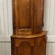 Double Body Corner Cabinet in Walnut from the end of the 19th century