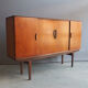 Buffet en teck des années 1930-60