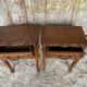 Louis xv style nightstand with drawer + vintage case