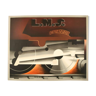 Vintage poster - LMS Bestway