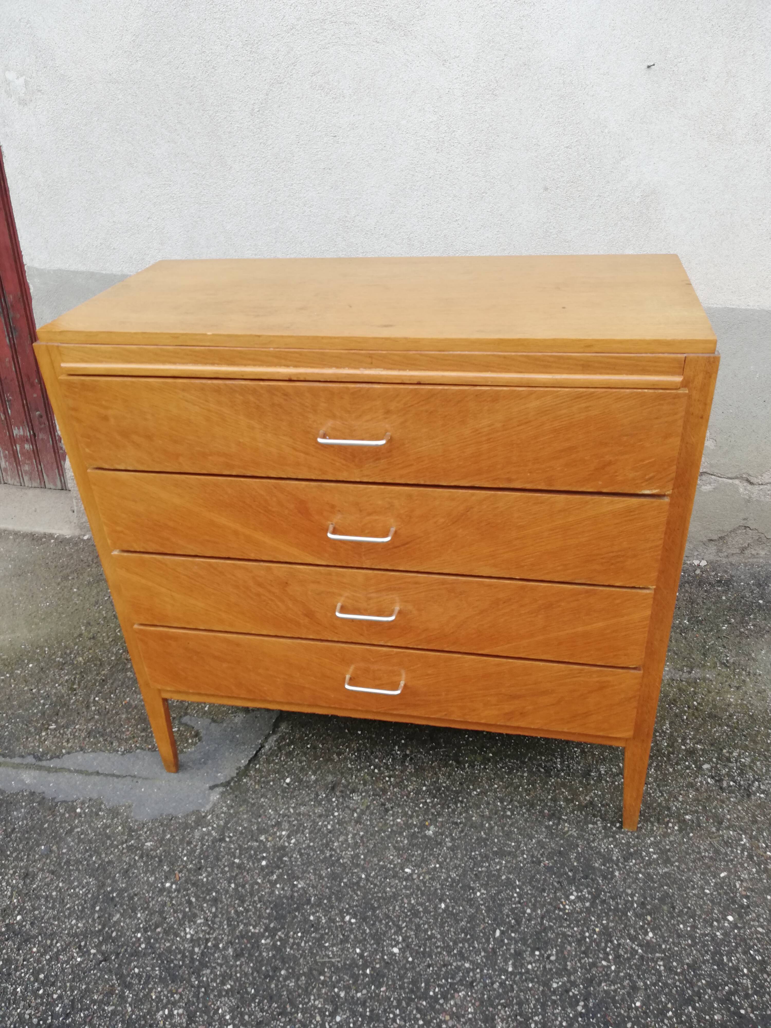 Commode vintage 4 tiroirs