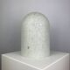 Dome table lamp in white crystal glass Peill and Putzler 1970