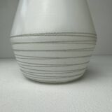 Vintage glass pendant light from the 1970s.