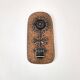 Vintage ceramic wall plaque 1960 MH Bataille