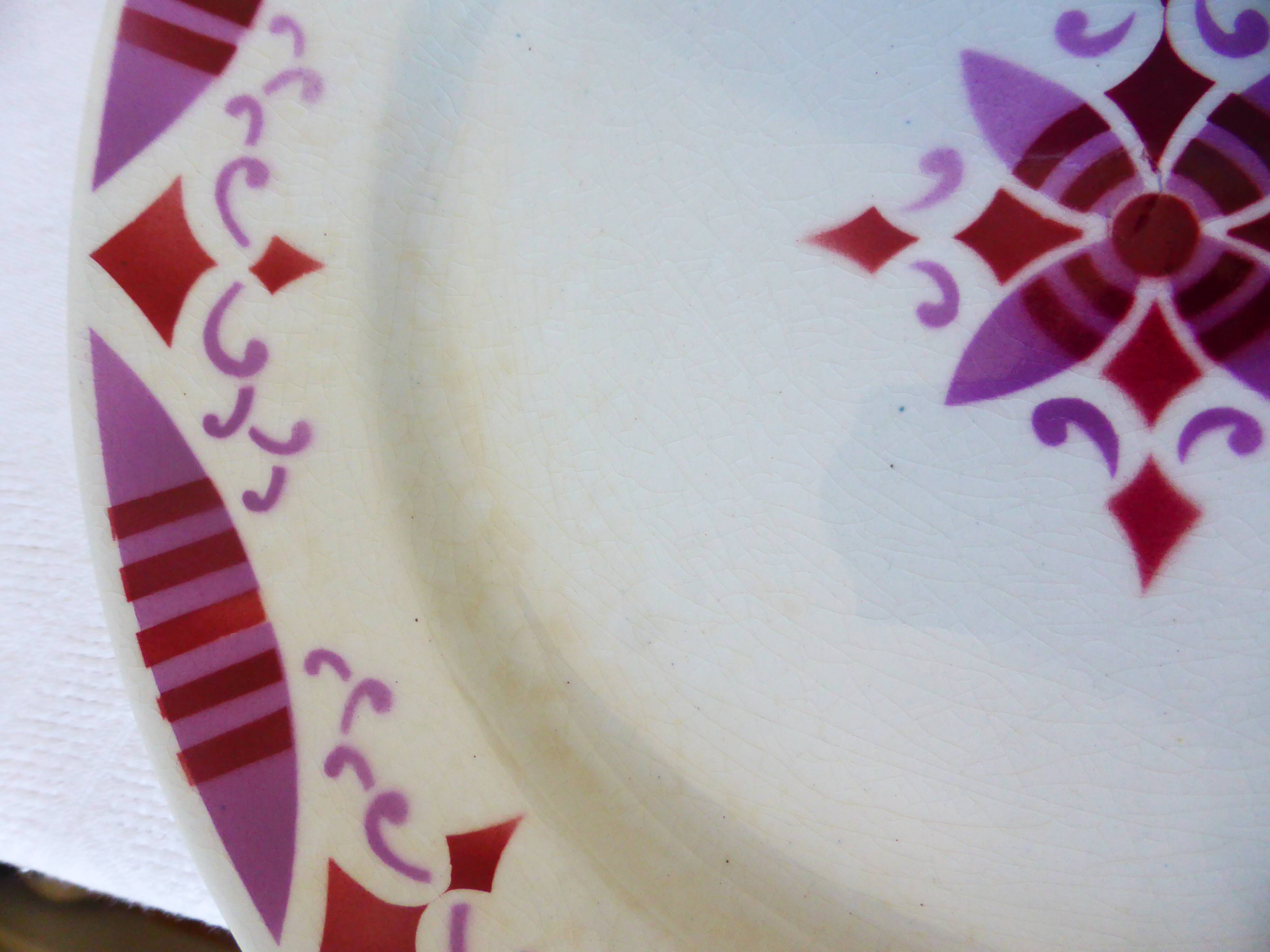 4 assiettes plates du Moulin des Loups et Hamage Madeleine 2106191