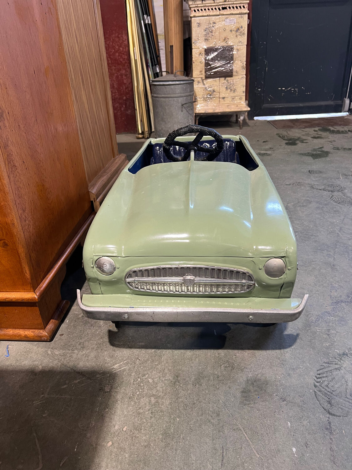 Vintage pedal car