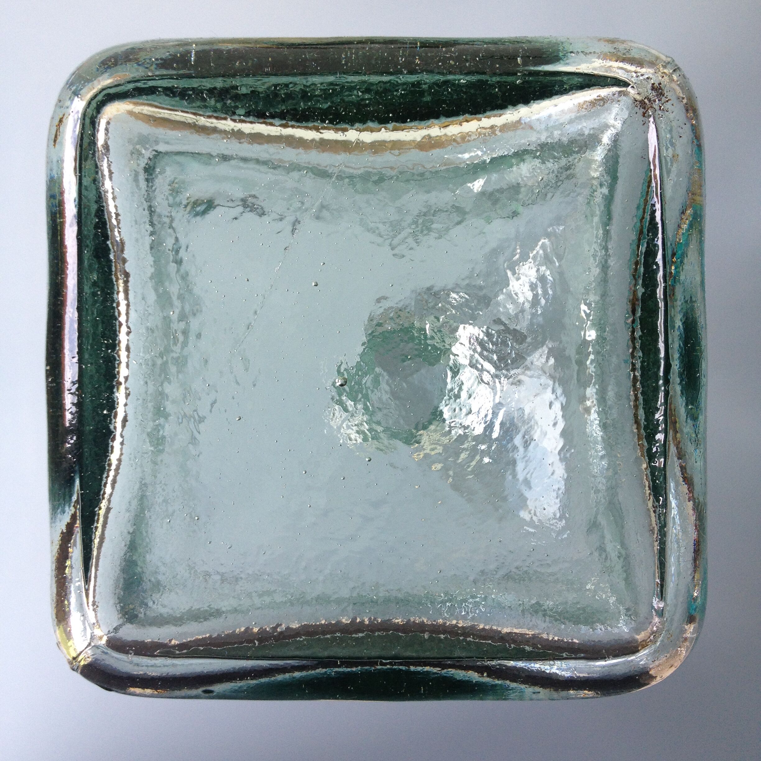 Vintage glass bottle