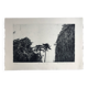 Nicole BOUHARMONT, Parc de Sceaux I, 2003-16. Drypoint signed in pencil