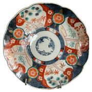 Asiette porcelain Imari, nineteenth century