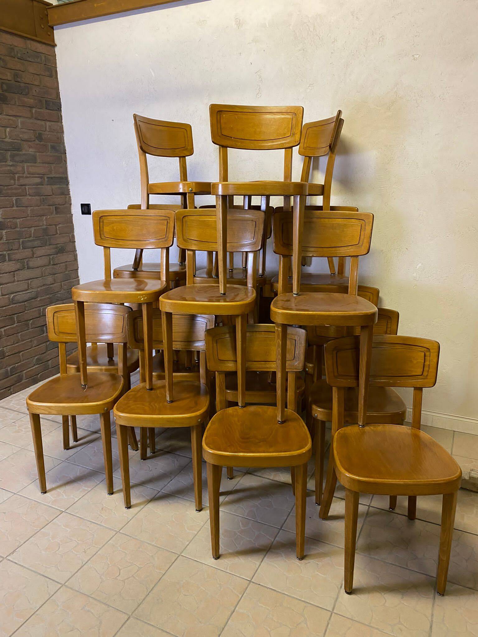Set of Tütsch Klingnau bistro chairs