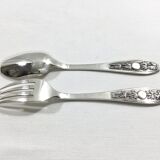Couverts d'enfant en argent indochine