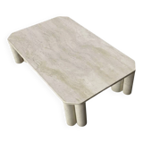 Travertine coffee table by the Italian publisher Up&Up.