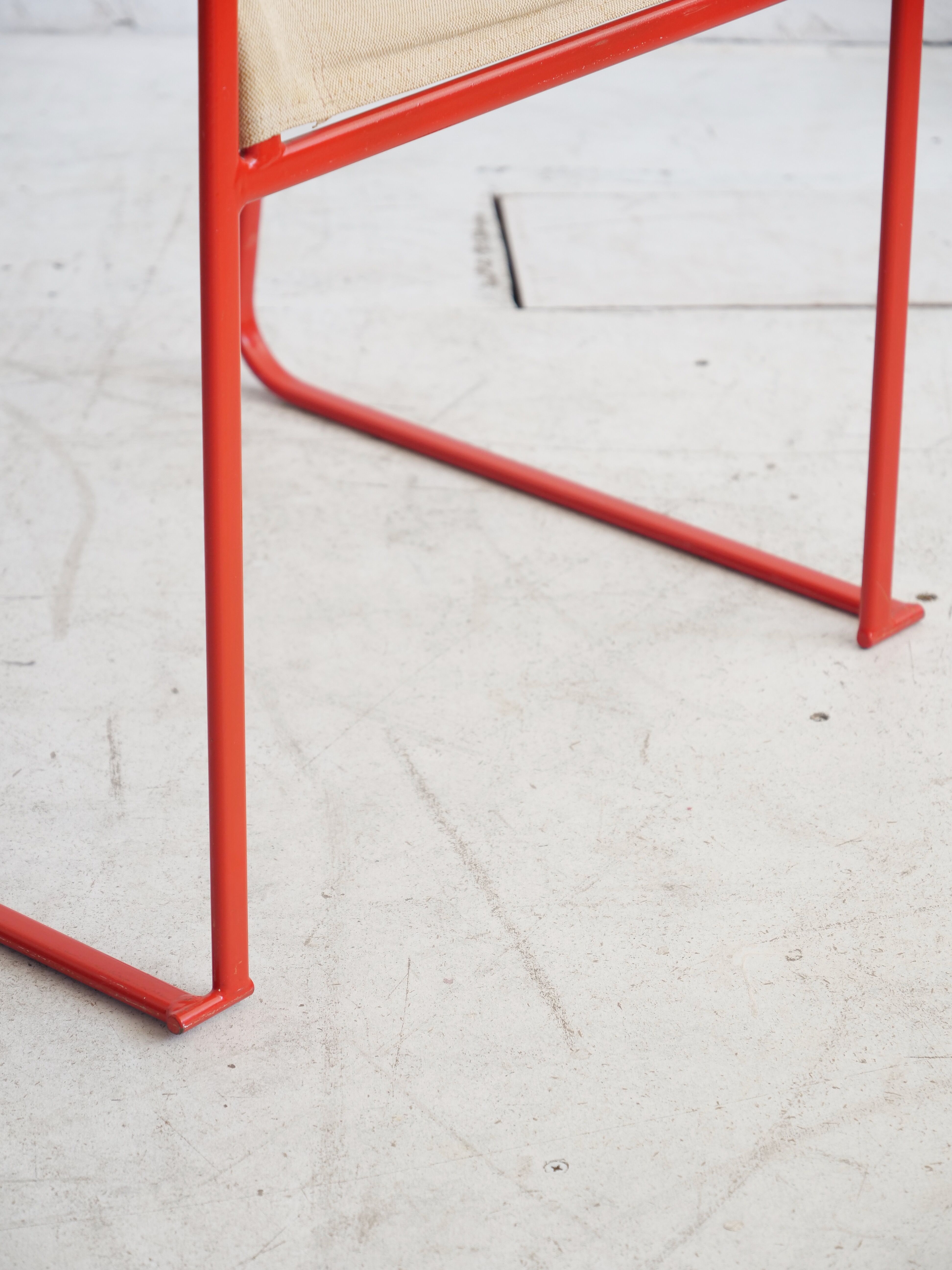 4 stackable chairs Gastone Rinaldi Thema Italy