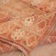 Peach Vintage Moroccan Rug 176 x 287 cm, Berber Wool Rug, Handmade Boho Rug