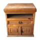 TV cabinet in raw wood to be relooked