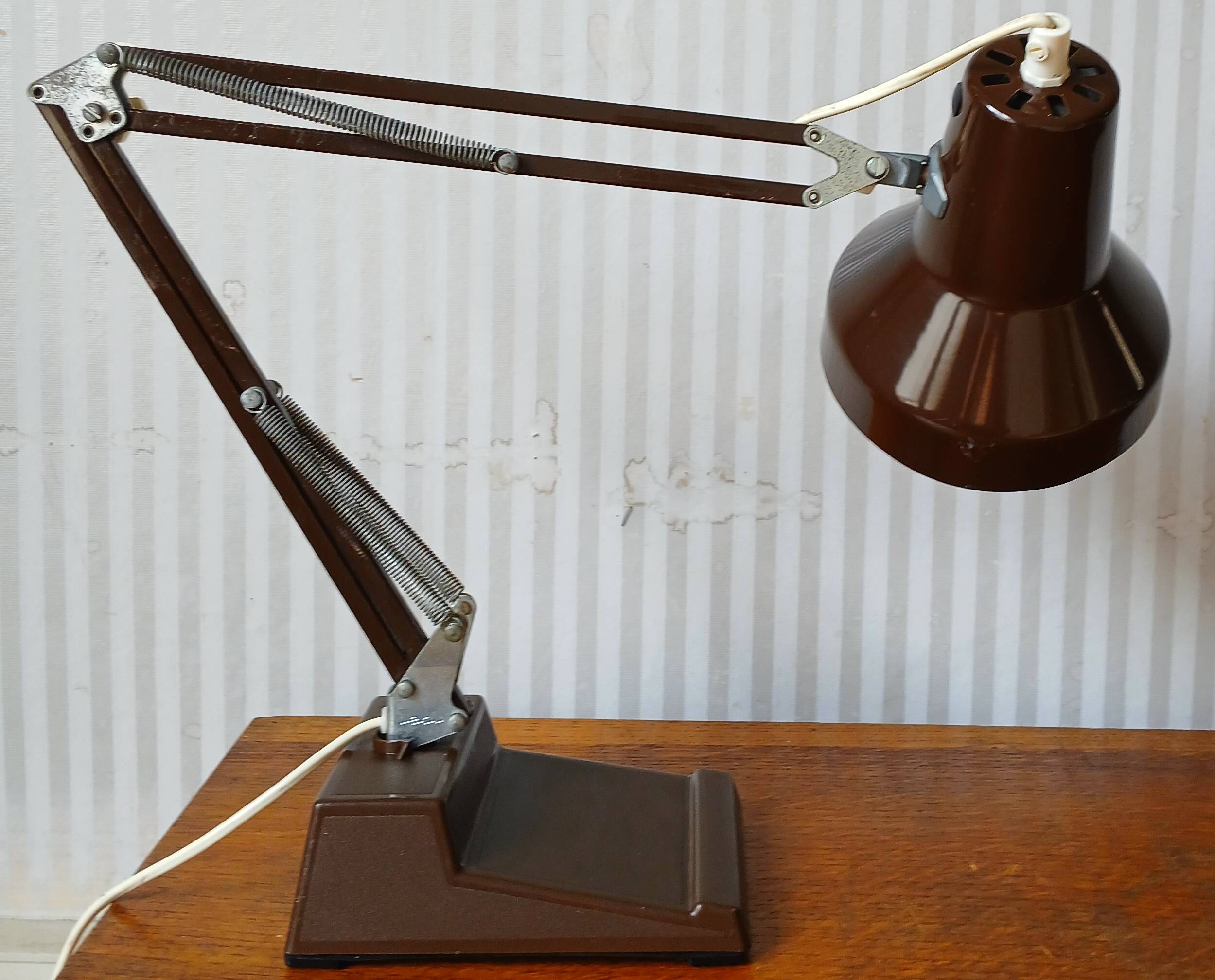 Ledu architect's lamp, Sweden circa 1960