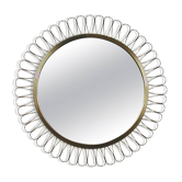 Vintage mirror by Josef Frank for Svenskt Tenn brass