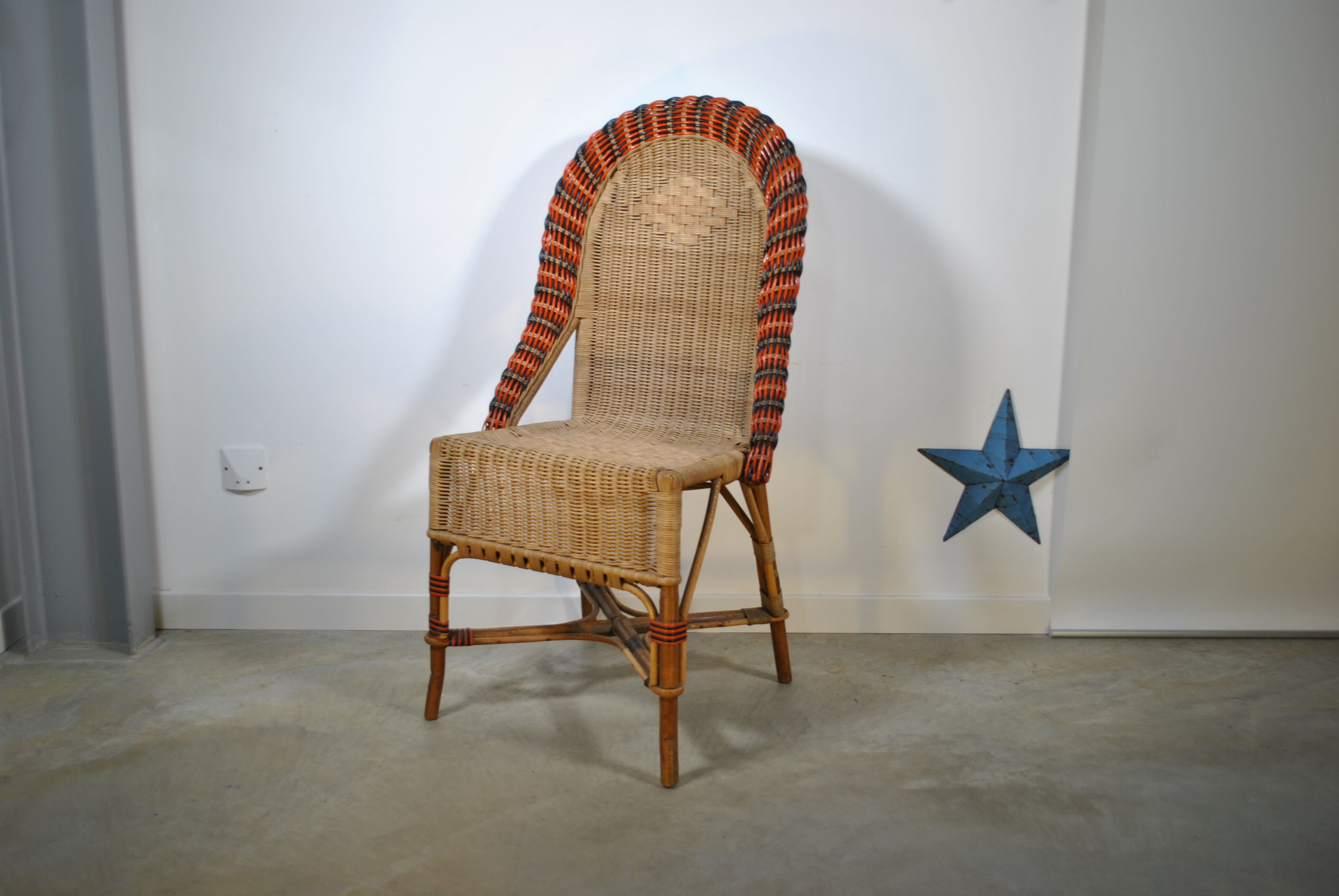 Rattan chair 1960