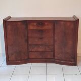 Original 1950s sideboard, height 94 cm, with dovetail drawers