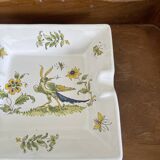 Old Ashtray Pocket Dish Old Moustiers Faience Varages Provence