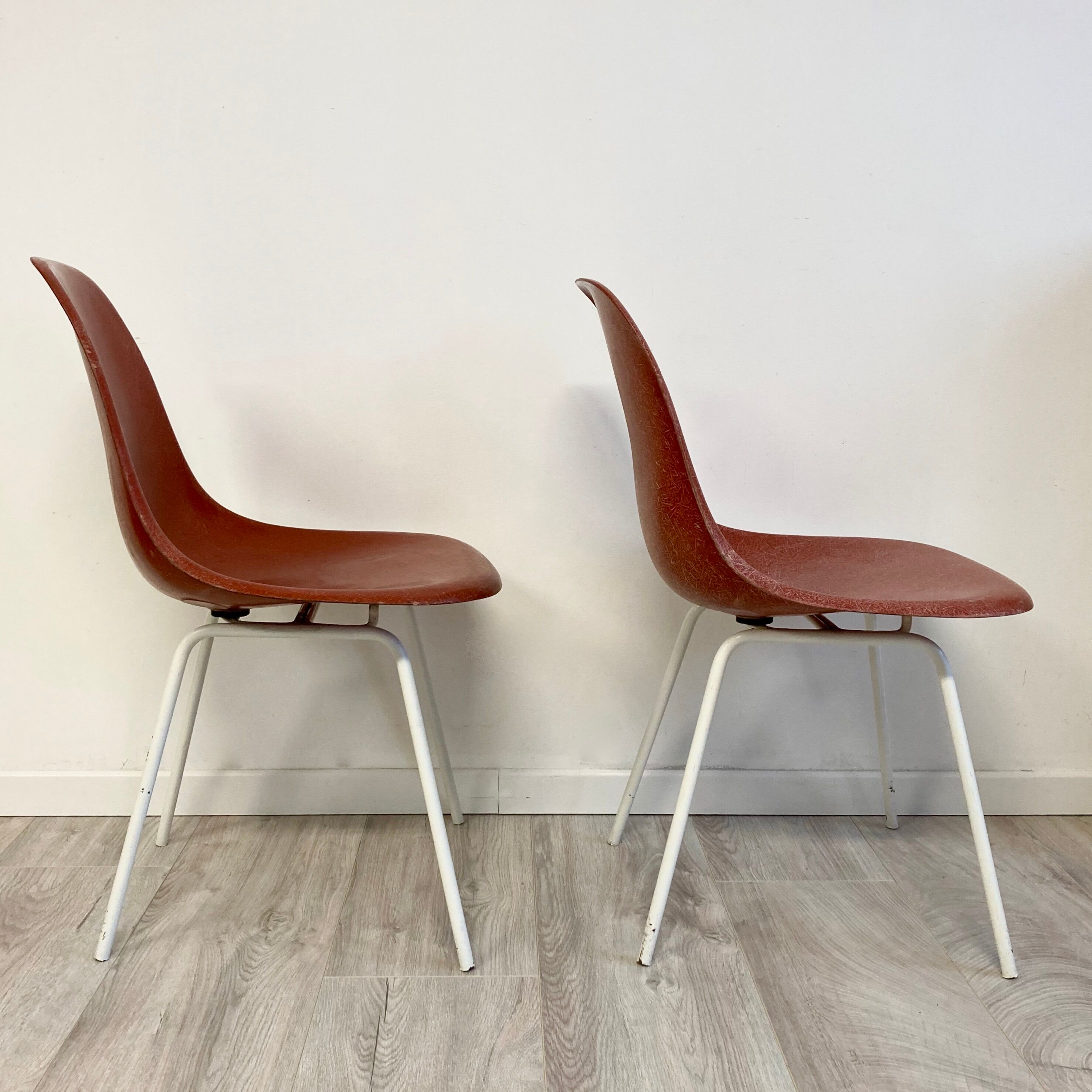 Pair of chairs by Charles & Ray Eames