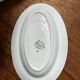 Paire de plats en porcelaine 1950