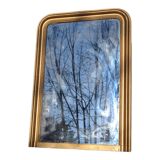 Gilded Louis-Philippe mirror