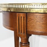 Mahogany Bouillotte Table, Louis XVI style – Mid 20th century